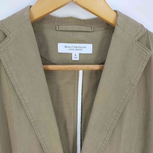 ビューティーアンドユースユナイテッドアローズ BEAUTY & YOUTH UNITED ARROWS BY コットン キュプラ 2B ジャケット メンズ JPN:L